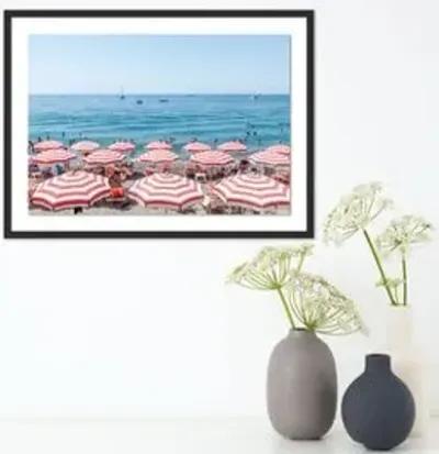 Richard Silver - Ischia Beach Umbrellas - Black