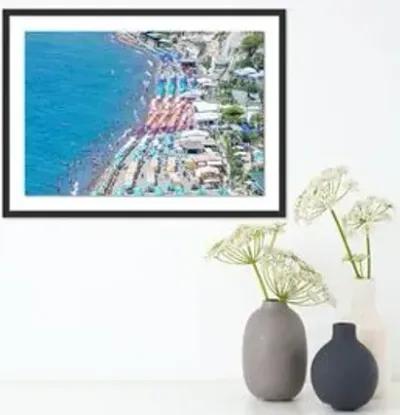 Richard Silver - Overview Ischia Beach Umbrellas - Black