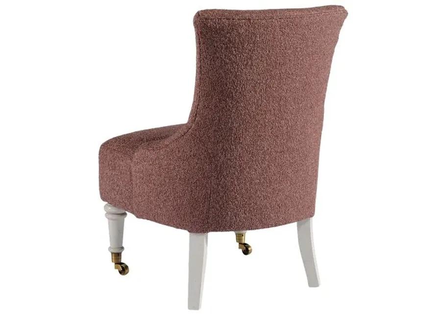 Mindy Accent Chair - Oxide Red, Comfortable, Durable