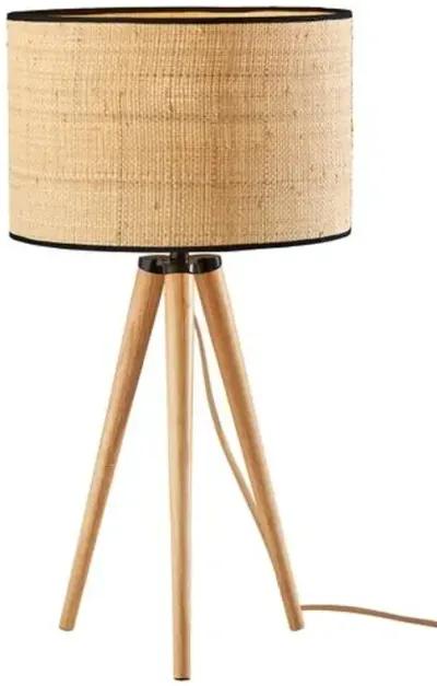 Walker Tripod Table Lamp - Beige