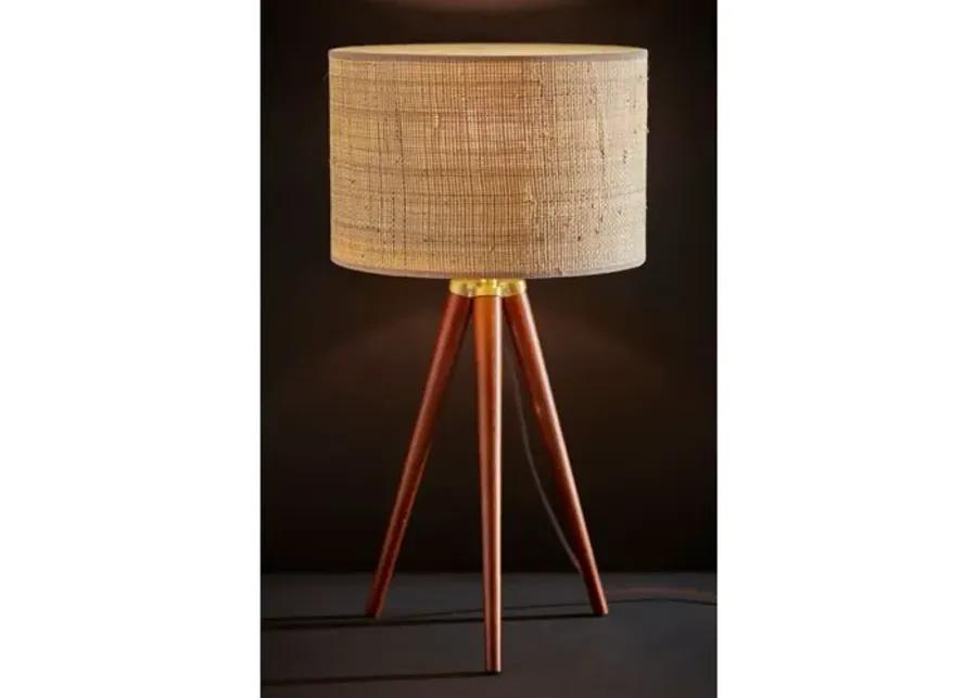 Walker Tripod Table Lamp - Brown