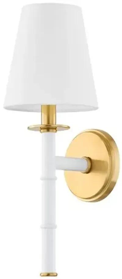 Banyan Wall Sconce - Ariel Okin for Mitzi - White