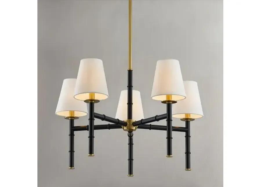 Banyan 5-Light Chandelier - Ariel Okin for Mitzi - Black