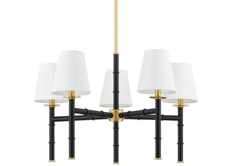 Banyan 5-Light Chandelier - Ariel Okin for Mitzi - Black