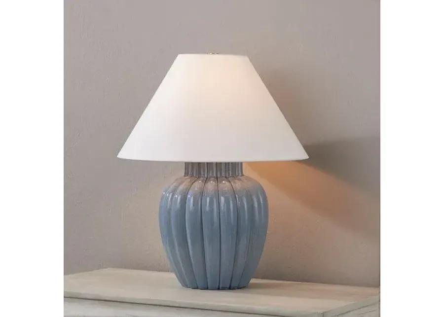 Clarendon Table Lamp - Blue Crackle - Ariel Okin for Mitzi