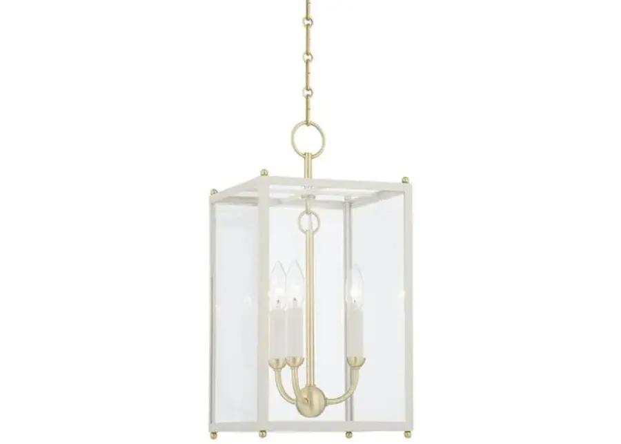 Chaselton Lantern - White