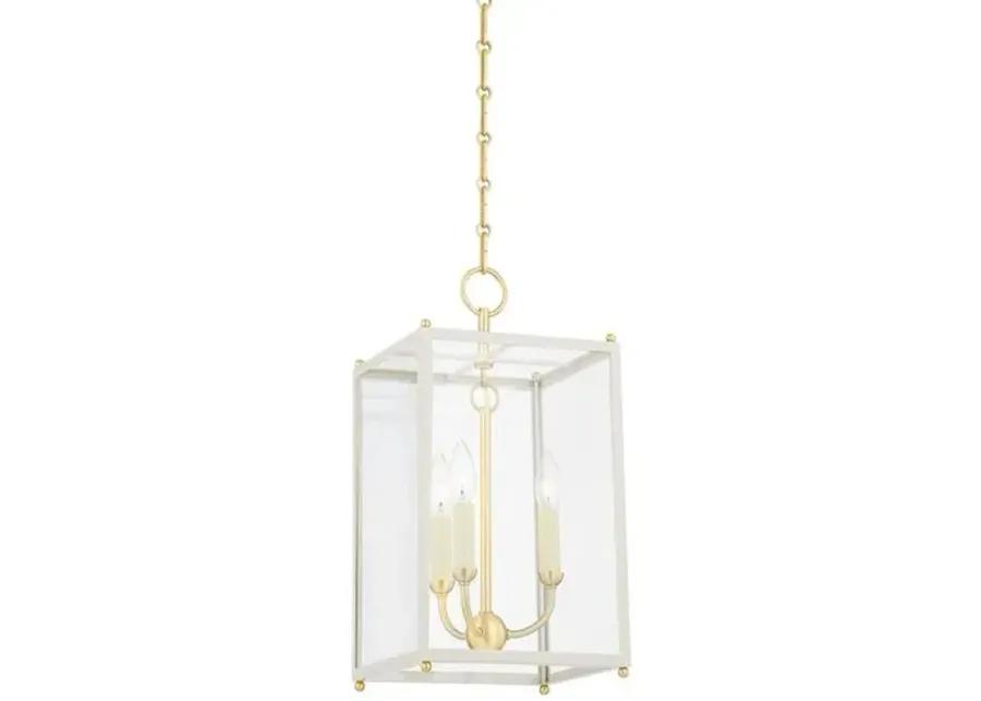 Chaselton Lantern - White