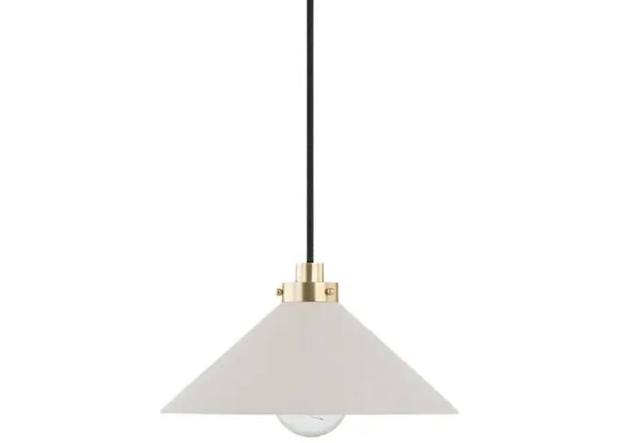 Clivedon Pendant - White