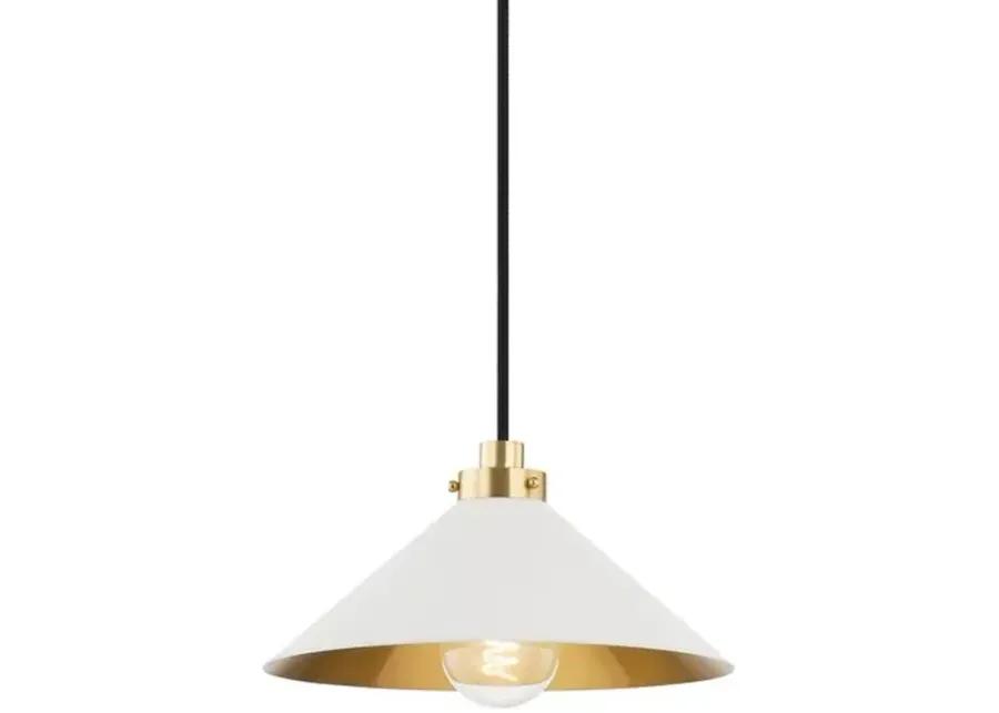 Clivedon Pendant - White