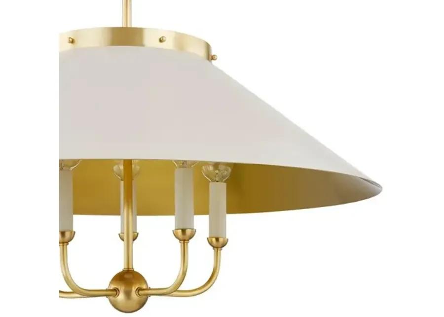 Clivedon Chandelier - White