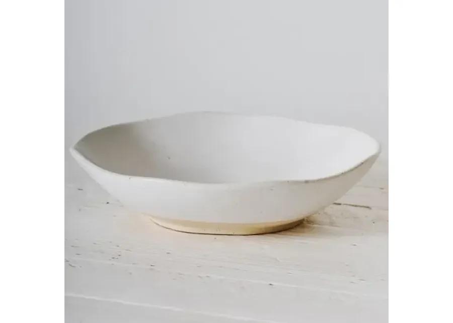 High Tide Serving Bowl - Tulsi Home - White