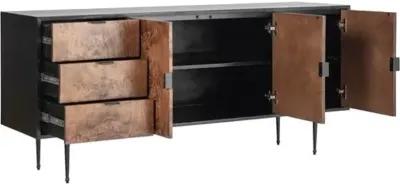 Porter Burl Buffet Cabinet - Tulsi Home - Brown