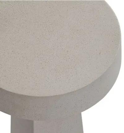 Jules Indoor/Outdoor Obelisk Drink Table - Tulsi Home - White