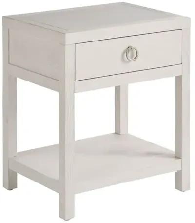 Coastal Living Marino 1-Drawer Nightstand - White Sand