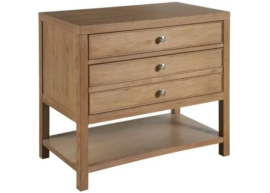 Coastal Living Marino 2-Drawer Nightstand - Sand Dune