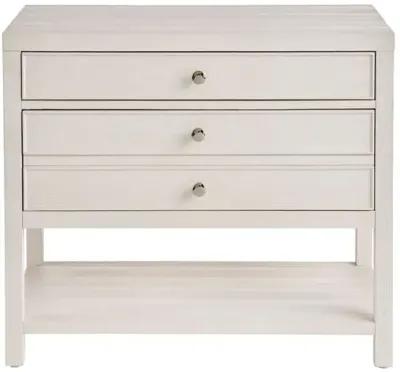 Coastal Living Marino 2-Drawer Nightstand - White Sand