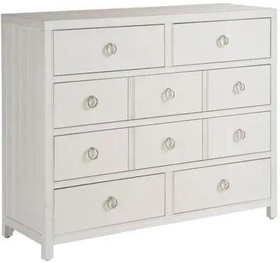 Coastal Living Marino 6-Drawer Dresser - White Sand - Brown