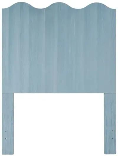 Coastal Living Marino Twin Scallop Headboard - Sky Blue