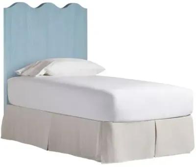 Coastal Living Marino Twin Scallop Headboard - Sky Blue