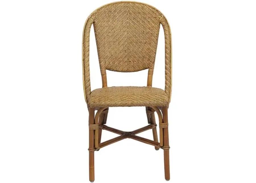 Alanis Rattan Dining Chair - Sika Design - Brown