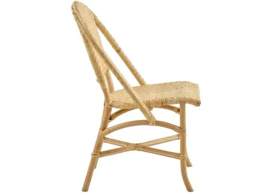 Alanis Rattan Dining Chair - Sika Design - Brown