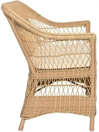 Charlot Outdoor 2-Seat Sofa - Natural/White - Sika Design