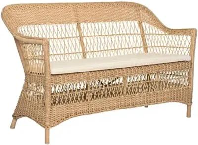 Charlot Outdoor 2-Seat Sofa - Natural/White - Sika Design