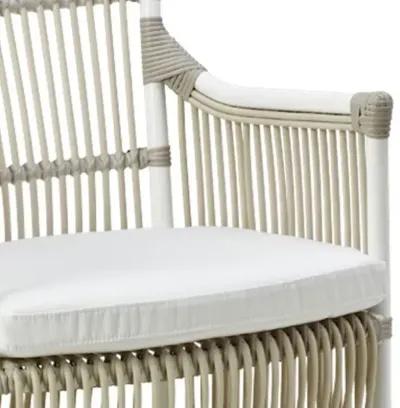 Davinci Outdoor Dining Armhair - White - Sika Design