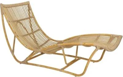 Michelangelo Outdoor Chaise Lounge - Natural - Sika Design - Brown - Comfortable, Sturdy, Stylish