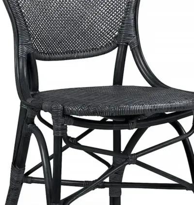 Rossini Rattan Dining Chair - Black - Sika Design - Handcrafted