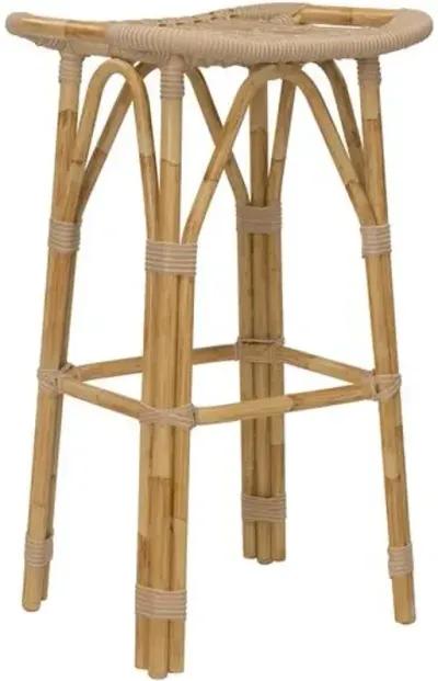 Salsa Outdoor Barstool - Natural - Sika Design - Brown