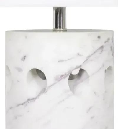 Odin Marble Table Lamp - White - Regina Andrew