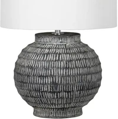 Adobe Ceramic Table Lamp - Brown - Regina Andrew