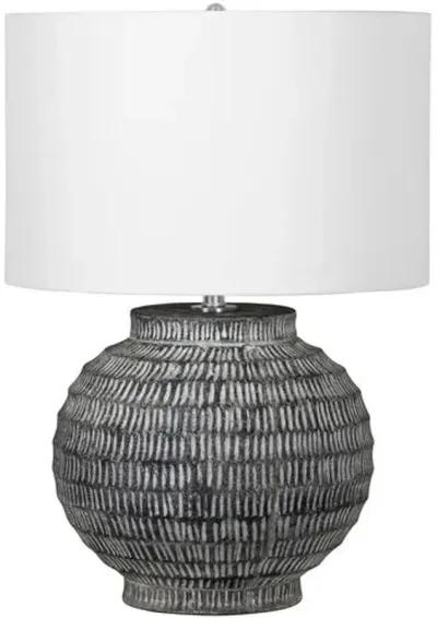 Adobe Ceramic Table Lamp - Brown - Regina Andrew