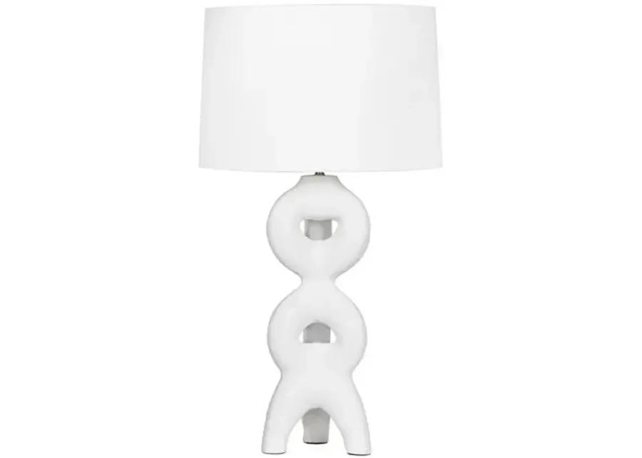 Jacob Metal Table Lamp - White - Regina Andrew