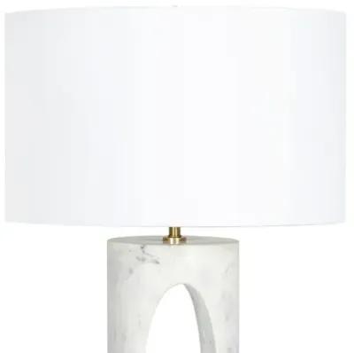 Portia Marble Table Lamp - Regina Andrew - White