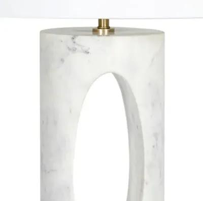 Portia Marble Table Lamp - Regina Andrew - White