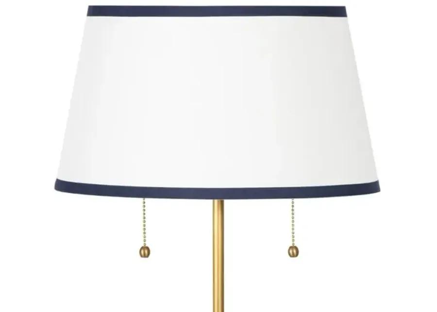 Southern Living Daisy Table Lamp - Brass - Regina Andrew - Gold