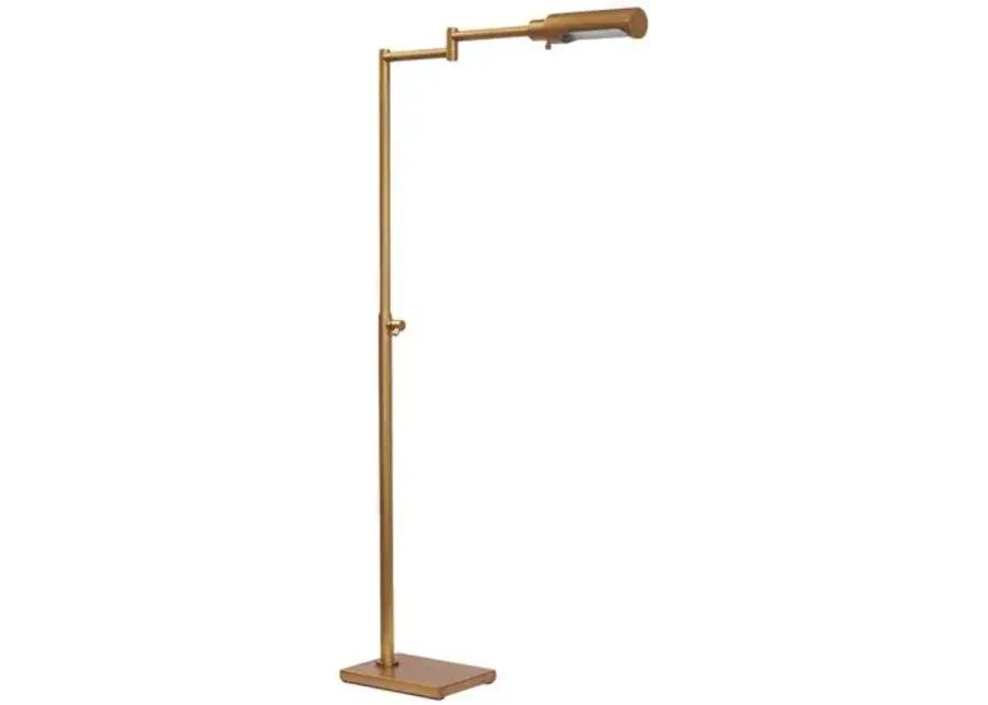 Noble Floor Task Reading Lamp - Regina Andrew - Gold