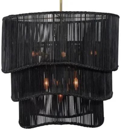 Coastal Living Nimes Chandelier - Regina Andrew - Black