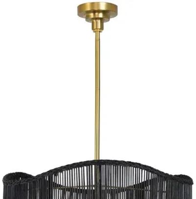 Coastal Living Nimes Drum Pendant - Regina Andrew - Black