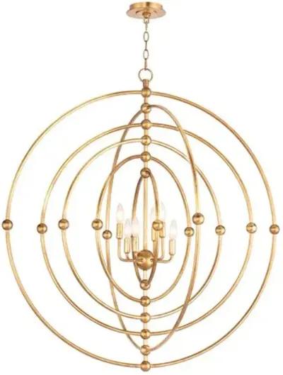 Southern Living Selena Sphere Chandelier - Gold - Regina Andrew