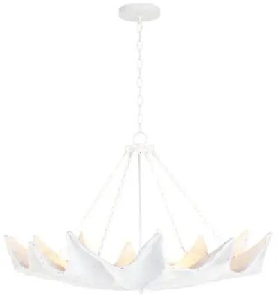 Coastal Living Clam Chandelier - White - Regina Andrew