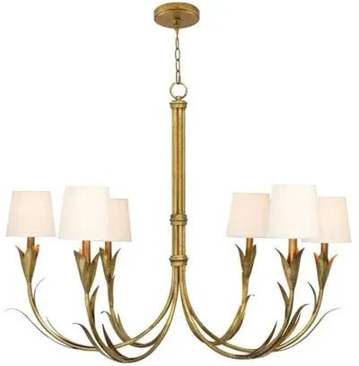 River Reed Chandelier - Regina Andrew - Gold