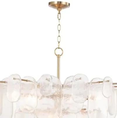 Echo Glass Chandelier - Regina Andrew - Gold