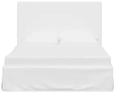 Juliet Slipcover Bed - Linen - Handcrafted - White