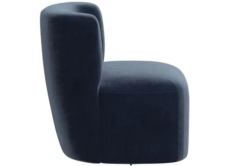 Kinsley Swivel Chair - Velvet - Handcrafted