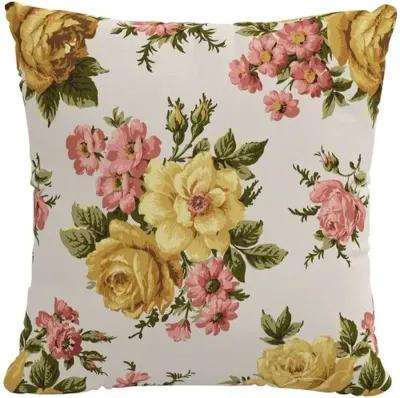 Allegra Pillow - Garden Rose Golden