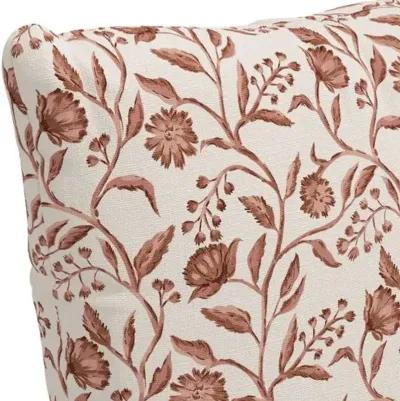 Renata Pillow - Floral Mauve