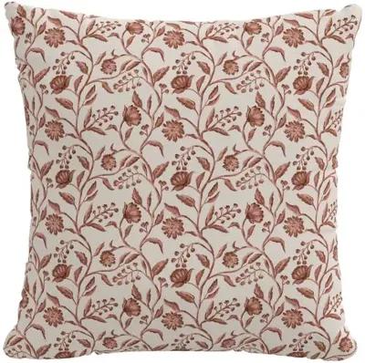 Renata Pillow - Floral Mauve